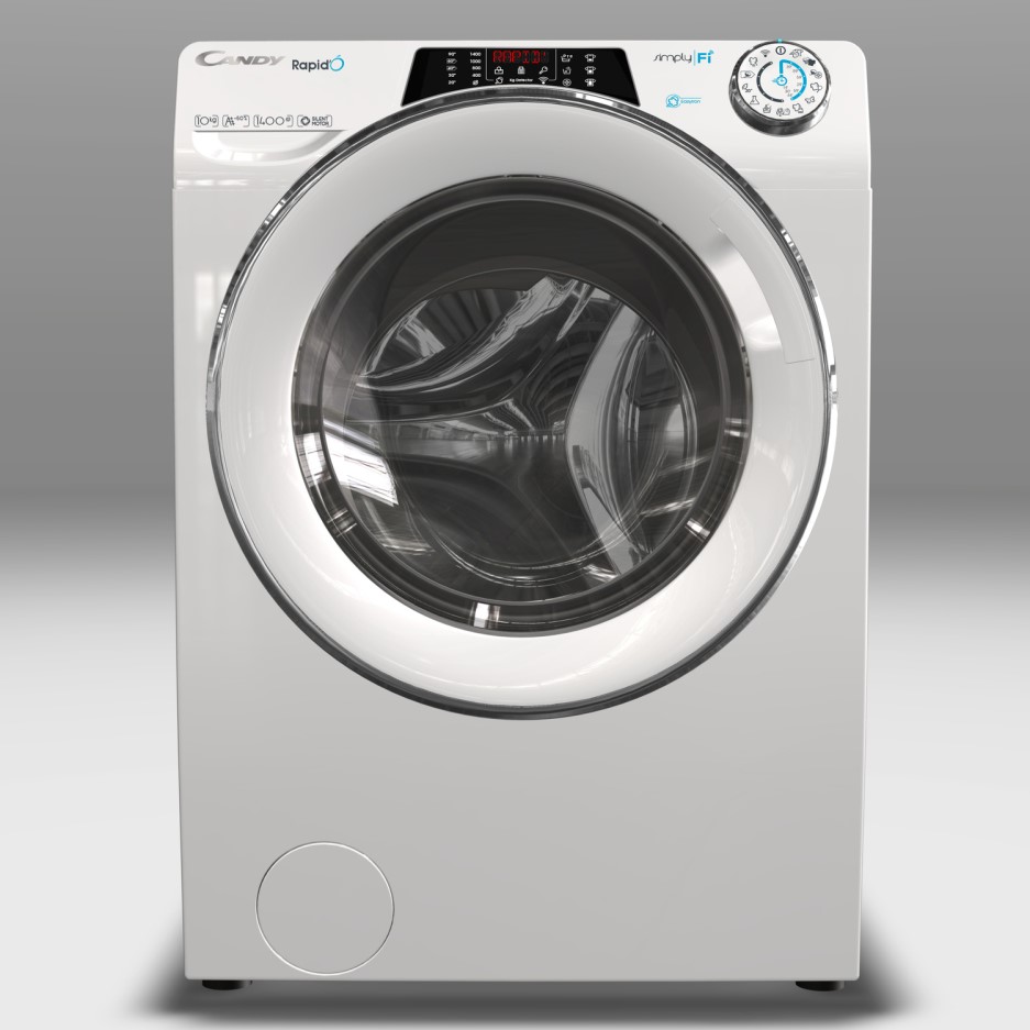 Candy RO16106DWHC780 Rapido 10kg Freestanding Washing Machine White