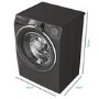 Candy 10kg 1600rpm Freestanding Washing Machine - Graphite