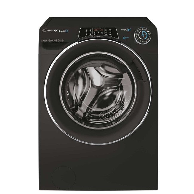 Candy RO1696DWHC7B-80 Rapido 9kg Freestanding Washing Machine  - Black