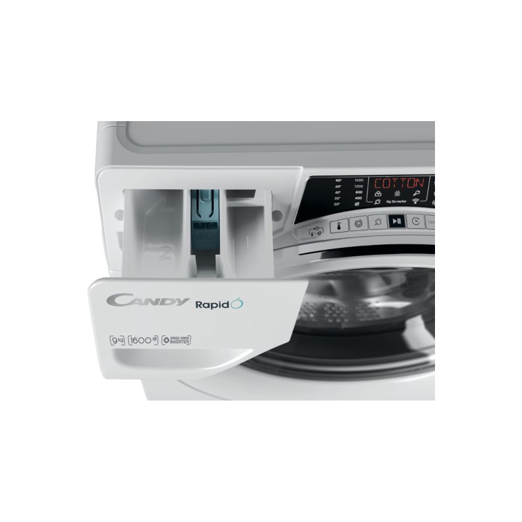 Candy RapidÓ 9kg 1600rpm Washing Machine - White