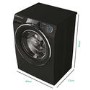 Candy Rapido 9kg 1600rpm Freestanding Smart Washing Machine - Black