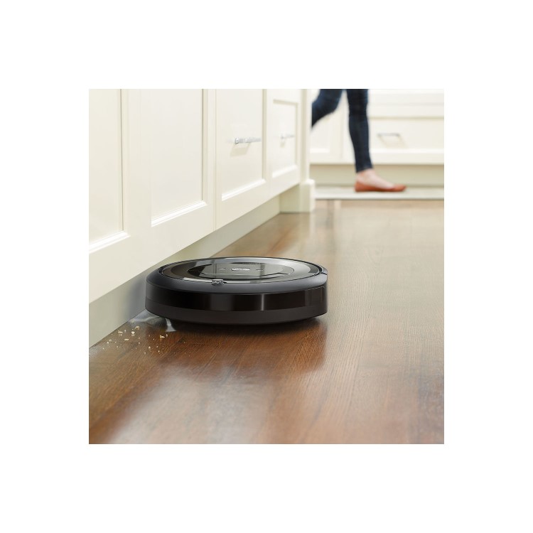 iRobot ROOMBAE5152 E5 Pets Robot Vacuum Cleaner - Smart Dirt Detect Sensors Dual Multi-Surface Rubber Brushes and  Washable dust bin