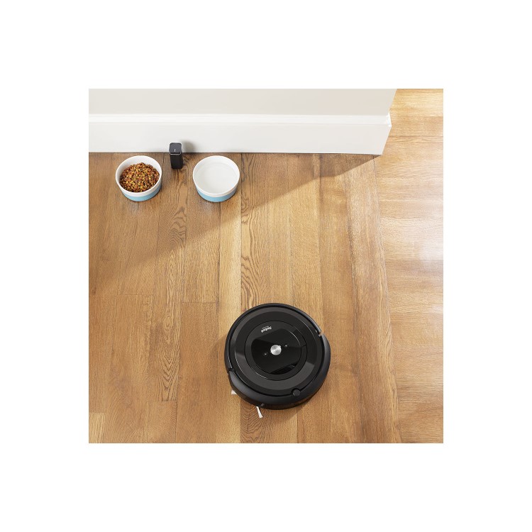 iRobot ROOMBAE5152 E5 Pets Robot Vacuum Cleaner - Smart Dirt Detect Sensors Dual Multi-Surface Rubber Brushes and  Washable dust bin