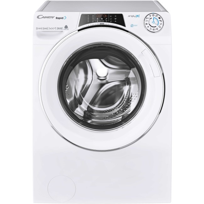 Candy ROW141066DWHC-80 Rapido 10+6 Freestanding Washer Dryer - White