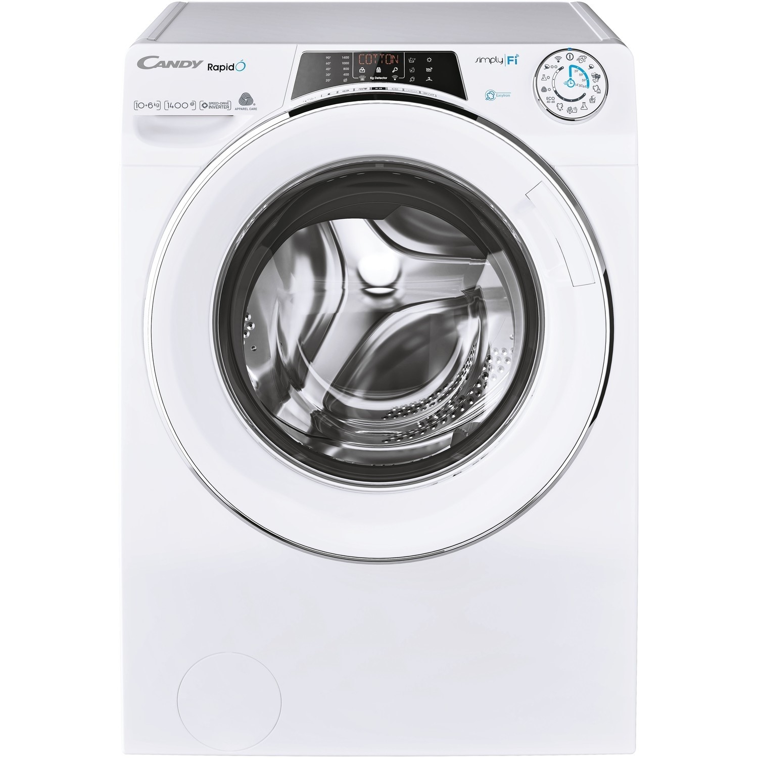 Candy Rapido 10kg Wash 6kg Dry Freestanding Washer Dryer - White