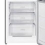 TCL 291 Litre 70/30 Freestanding Fridge Freezer - Stainless steel