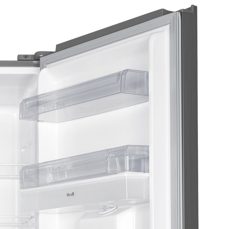 TCL 291 Litre 70/30 Freestanding Fridge Freezer - Stainless steel