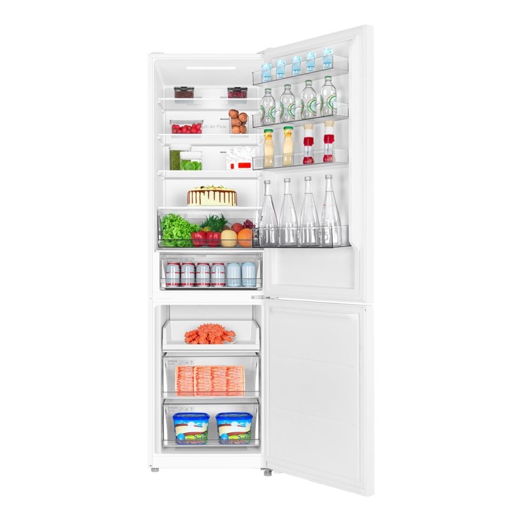 TCL 456 Litre 70/30 Freestanding Fridge Freezer - White