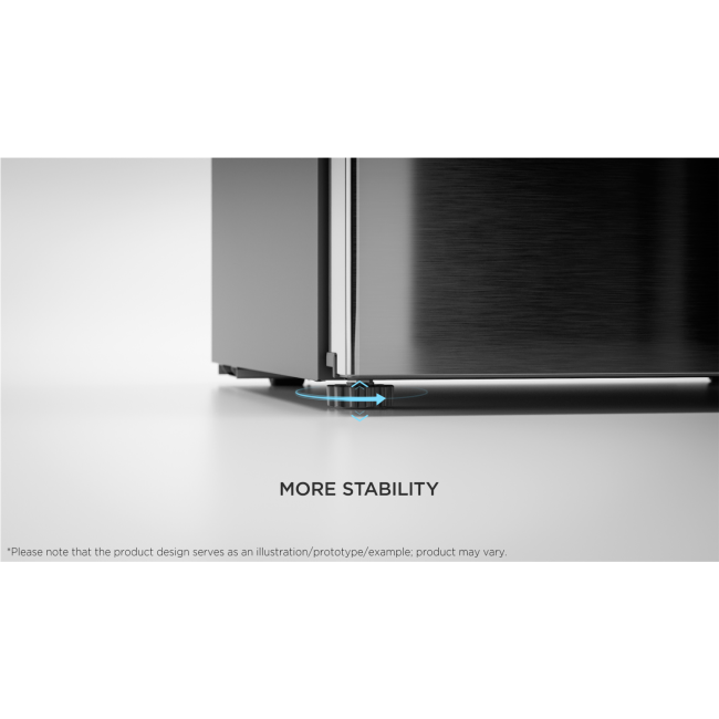 TCL 466 Litre Four Door American Fridge Freezer with Water