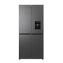 TCL 466 Litre Four Door American Fridge Freezer with Water Dispenser - Dark Silver