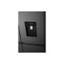 TCL 466 Litre Four Door American Fridge Freezer with Water Dispenser - Dark Silver