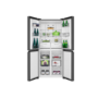 TCL 466 Litre Four Door American Fridge Freezer with Water Dispenser - Dark Silver