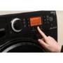 Hotpoint RPD10457JK Ultima S-Line 10kg 1400rpm Freestanding Washing Machine-Black
