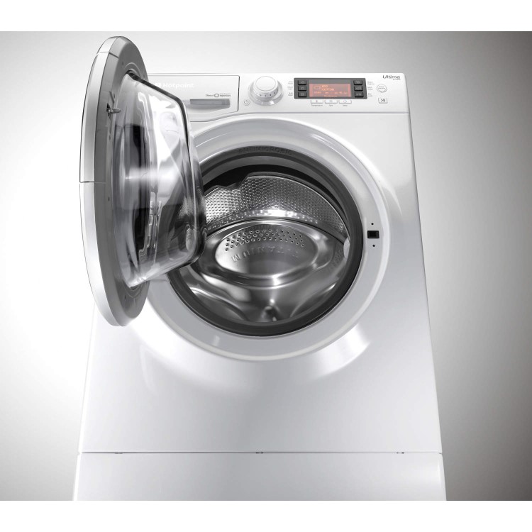 GRADE A2 - Hotpoint RPD10477DD Ultima S-Line 10kg 1400rpm Freestanding Washing Machine White