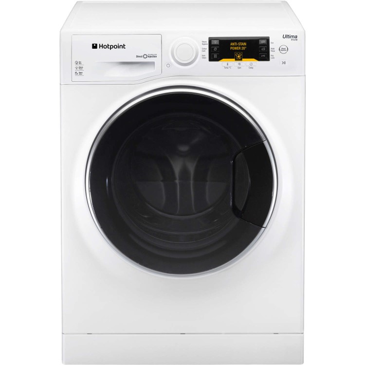GRADE A2 - Hotpoint RPD10477DD Ultima S-Line 10kg 1400rpm Freestanding Washing Machine White