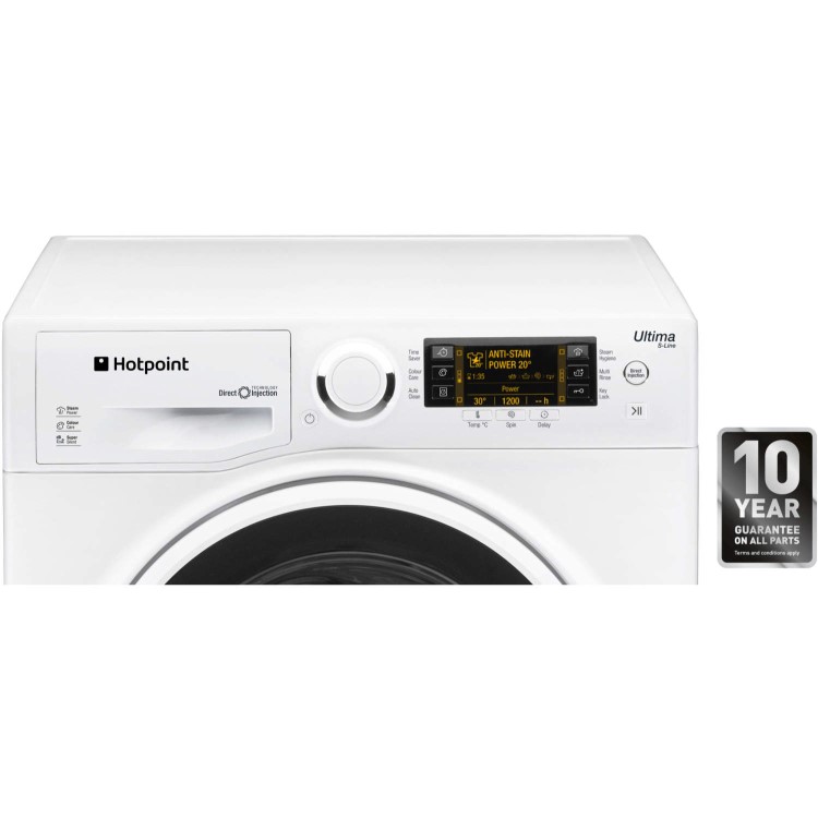 GRADE A1 - Hotpoint RPD10657J Ultima S-Line 10kg 1600rpm Freestanding Washing Machine-White