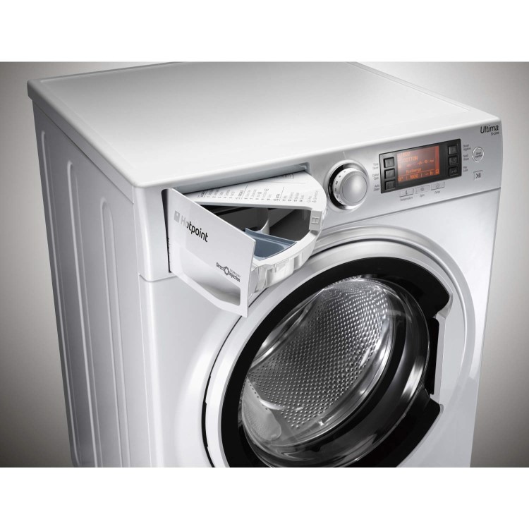 GRADE A1 - Hotpoint RPD10657J Ultima S-Line 10kg 1600rpm Freestanding Washing Machine-White