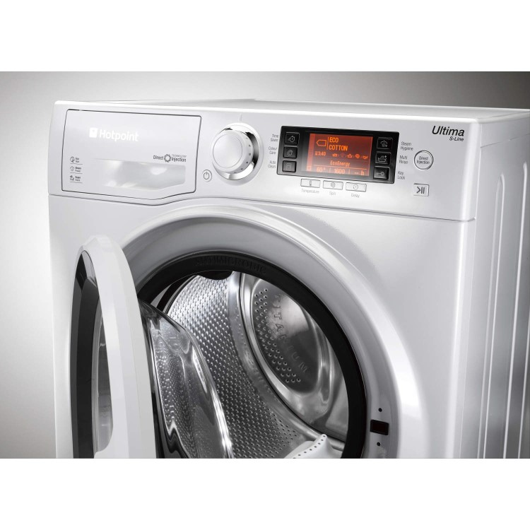 GRADE A1 - Hotpoint RPD10657J Ultima S-Line 10kg 1600rpm Freestanding Washing Machine-White