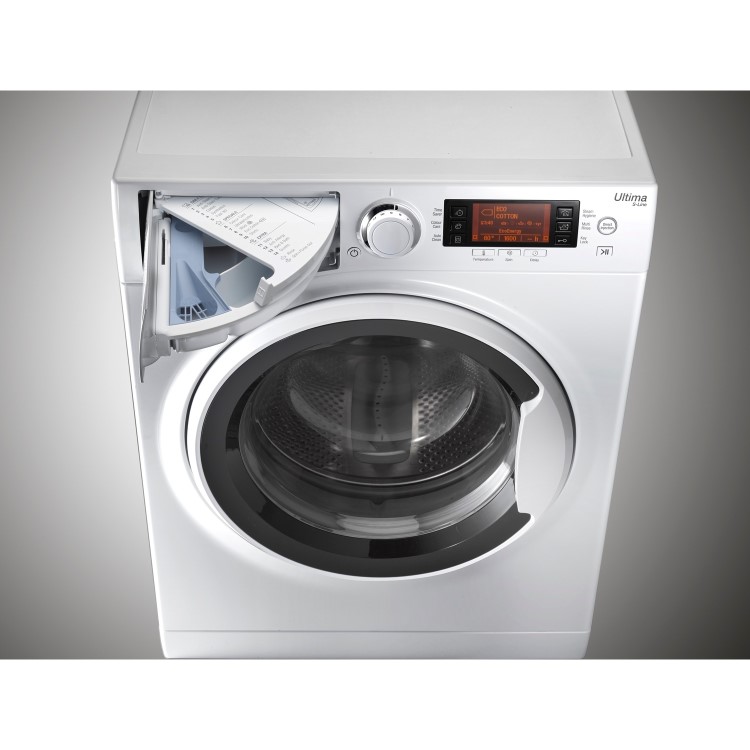 GRADE A1 - Hotpoint RPD9467J1 Ultima S-Line 9kg 1400rpm Freestanding Washing Machine-White