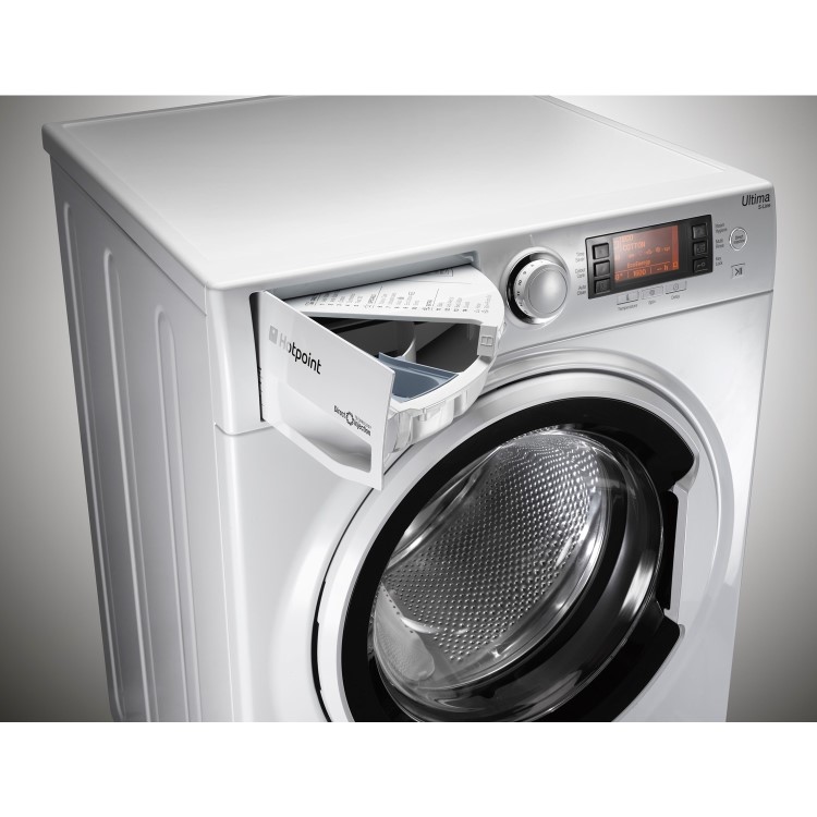 GRADE A1 - Hotpoint RPD9467J1 Ultima S-Line 9kg 1400rpm Freestanding Washing Machine-White