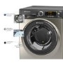 GRADE A2 - Hotpoint RPD9467JGG Ultima S-Line 9kg 1400rpm Freestanding Washing Machine-Graphite