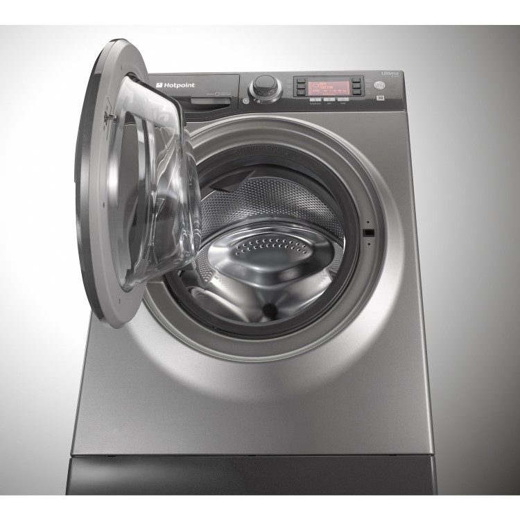 Hotpoint RPD9467JGG Ultima S-Line 9kg 1400rpm Freestanding Washing Machine-Graphite