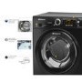 Hotpoint RPD9467JKK Ultima S-Line 9kg 1400rpm Freestanding Washing Machine-Black