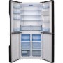 GRADE A3 - Hisense RQ560N4WB1 431 Litre American Style Fridge Freezer Water Dispenser 4 Door 80cm Wide - Black