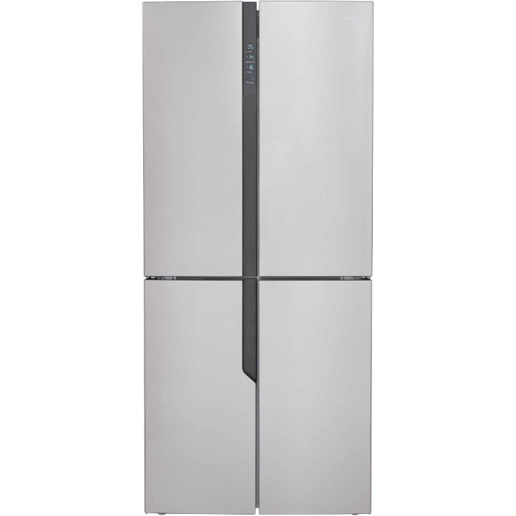 Hisense RQ562N4AC1 Frost Free 4 Door Fridge Freezer Stainless Steel Effect