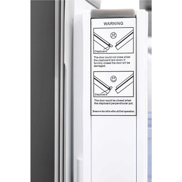 Hisense RQ562N4AC1 Frost Free 4 Door Fridge Freezer Stainless Steel Effect