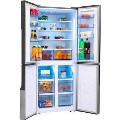 Hisense RQ562N4AC1 Frost Free 4 Door Fridge Freezer Stainless Steel Effect