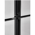 Hisense RQ562N4AC1 Frost Free 4 Door Fridge Freezer Stainless Steel Effect