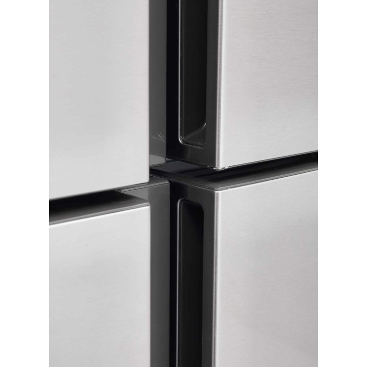 Hisense RQ562N4AC1 Frost Free 4 Door Fridge Freezer Stainless Steel Effect