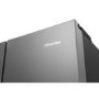 GRADE A3 - Hisense RQ563N4AI1 Frost Free 4 Door Fridge Freezer Stainless Steel Effect