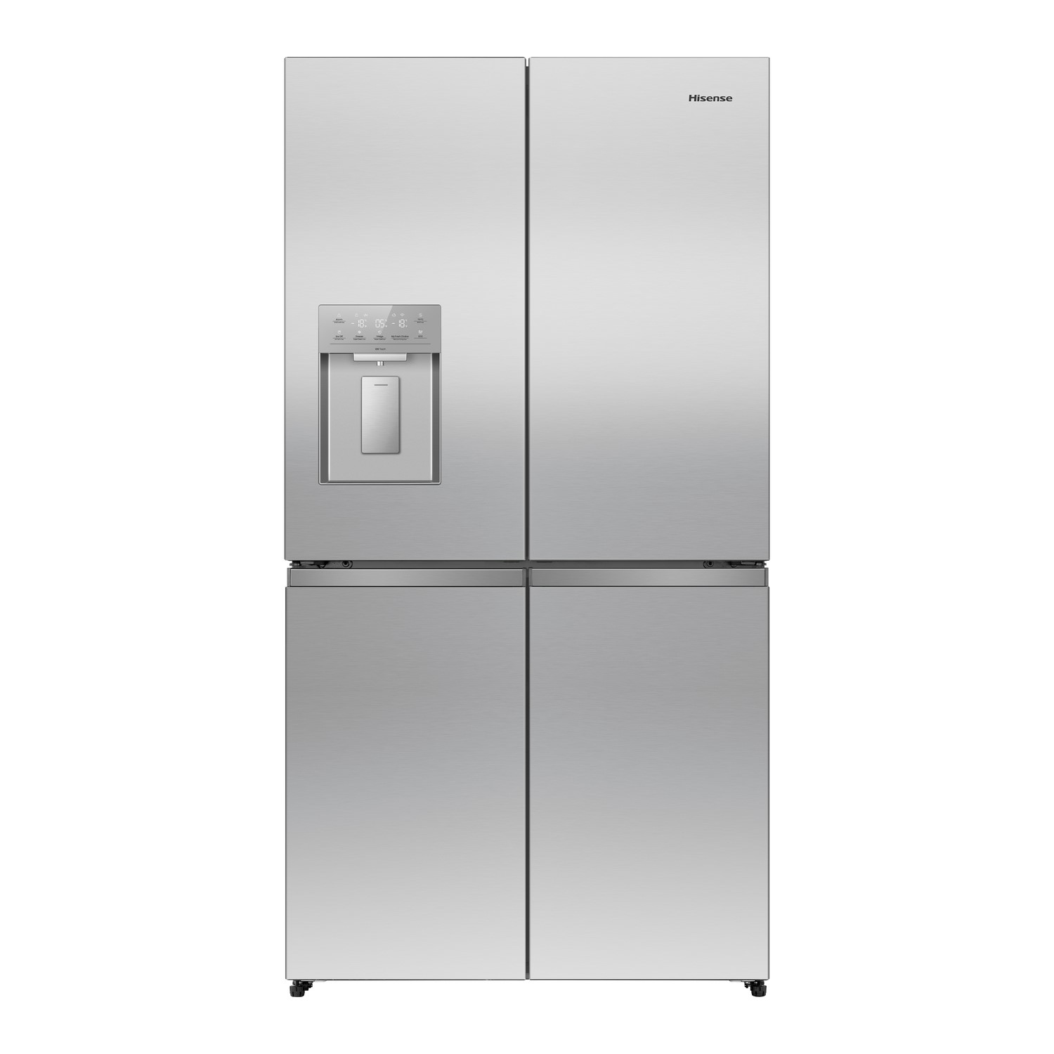 Hisense Pureflex American Fridge Freezer - Stainless Steel - D Rated - Image 4