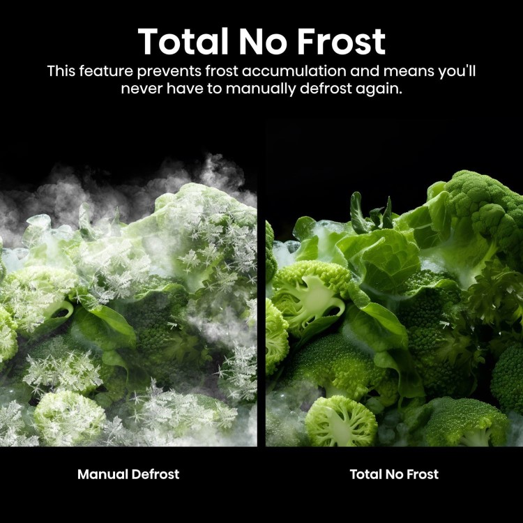 Hisense PureFlex 640 Litre Four Door American Fridge Freezer - Stainless Steel