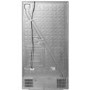 Hisense 579 Litres Freestanding American Fridge Freezer - Black Steel