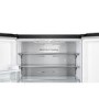 Refurbished Hisense RQ758N4SWFE 609 Litre Frost Free American Fridge Freezer Black