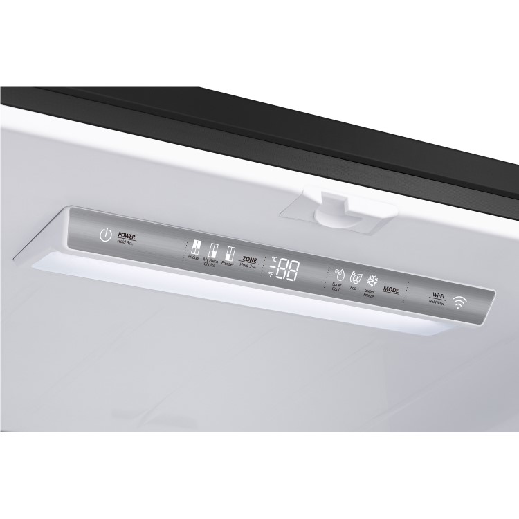 Refurbished Hisense RQ758N4SWFE 609 Litre Frost Free American Fridge Freezer Black