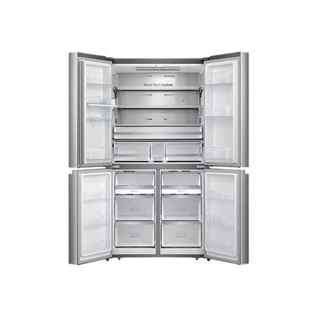 Refurbished Hisense PureFlat RQ758N4SWI1 Freestanding 606 Litre Frost Free Fridge Freezer