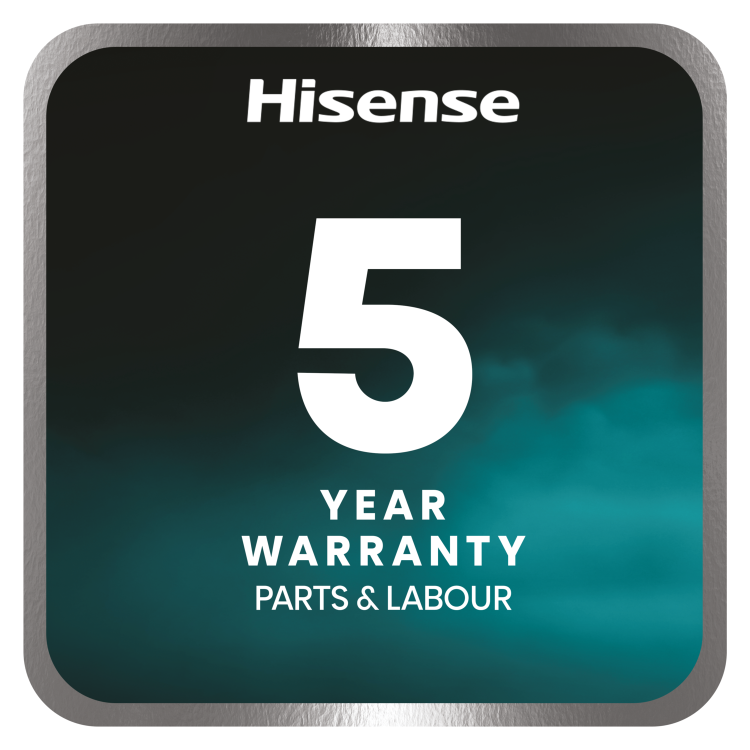 Hisense KitchenFit 591 Litre Four Door American Fridge Freezer - Black