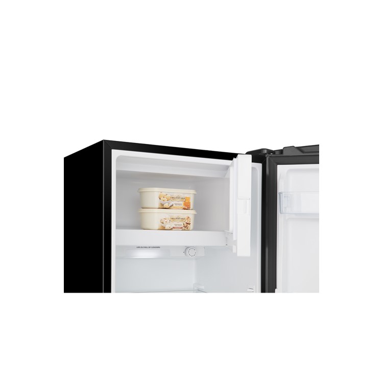 GRADE A3 - Hisense RR220D4AB2 128x52cm 164L Freestanding Fridge With Icebox - Black