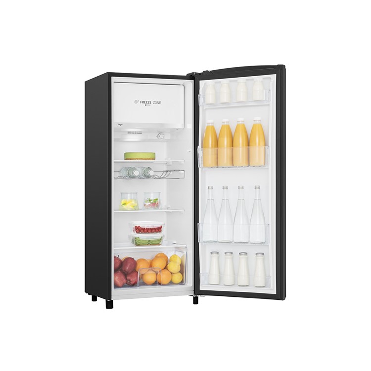 GRADE A3 - Hisense RR220D4AB2 128x52cm 164L Freestanding Fridge With Icebox - Black