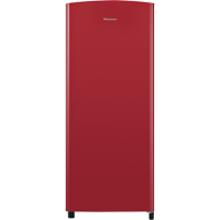 Hisense 164 Litre Freestanding Fridge - Red