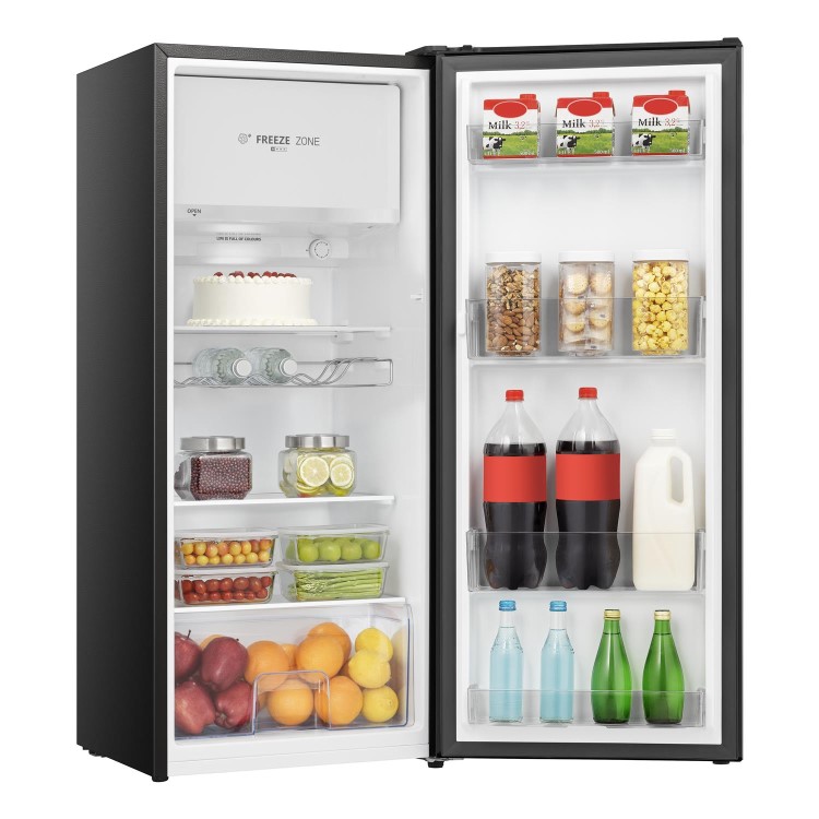 Hisense 165 Litre Freestanding Fridge With Icebox - Black
