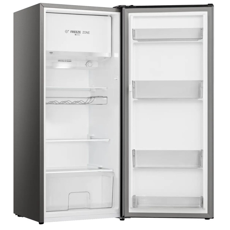 Hisense 165 Litre Freestanding Fridge With Icebox - Silver