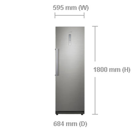 Samsung RR35H61657F Freestanding Upright Fridge Stainless Steel