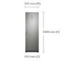 Samsung RR35H61657F Freestanding Upright Fridge Stainless Steel