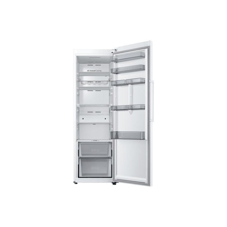 Samsung 387 Litre Tall Freestanding Larder Fridge - White