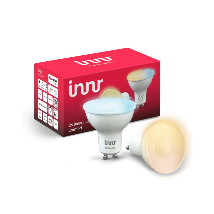 Innr Smart Spot GU10 comfort 350lm Zigbee 3.0 - 2 Pack